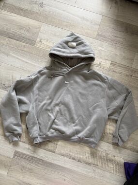 Nike Hoodie Middle Swoosh | grey